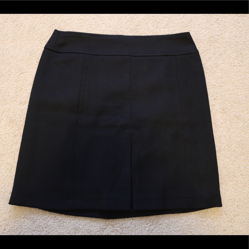 Classic Navy Midi Skirt